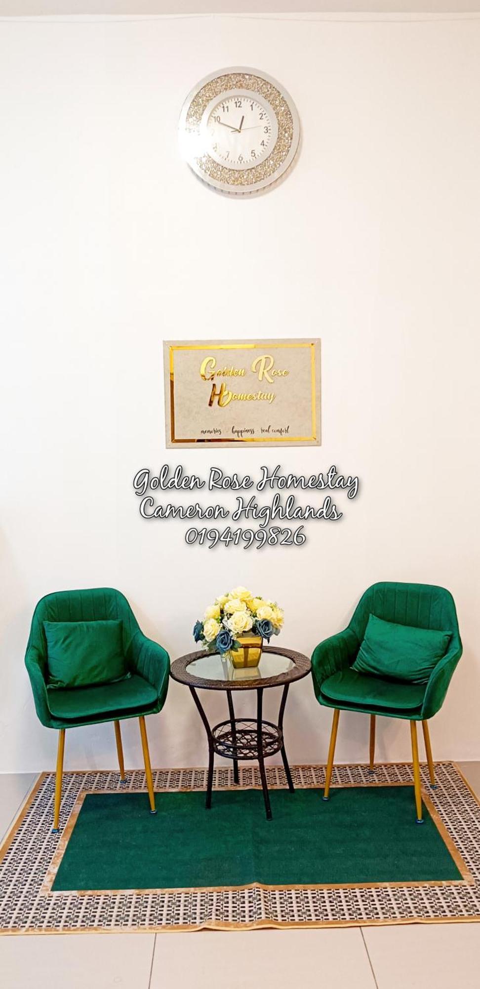 Golden Rose Homestay Cameron Highlands Brinchang Eksteriør billede